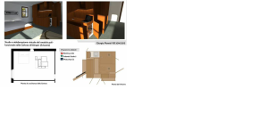 Disegni con Autocad di Studio del modulo bagno relativo alla Ristrutturazione della Certosa di Ittingen in Hotel