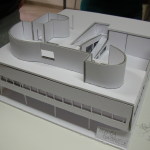 Plastico di studio della Villa Savoye di Le Corbusier 2